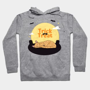 Trick Or Treat Sleeping Kitty Hoodie